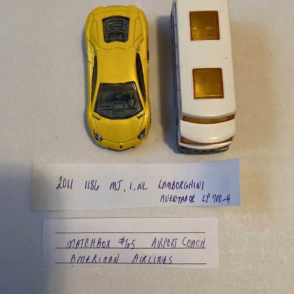 Vintage Mattel Matchbox Hotwheels Diecast Toy Cars